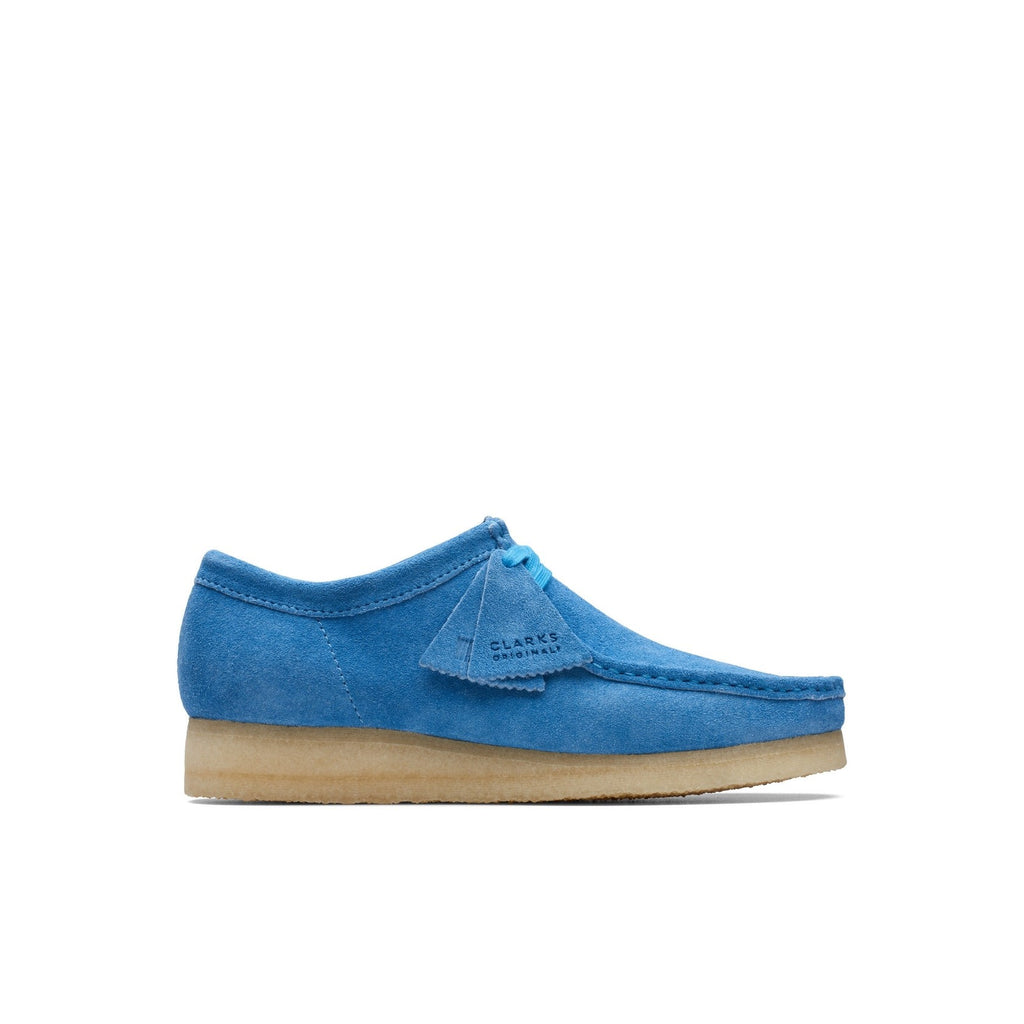 Clarks - Chaussures Wallabee - Bright Blue - Homme