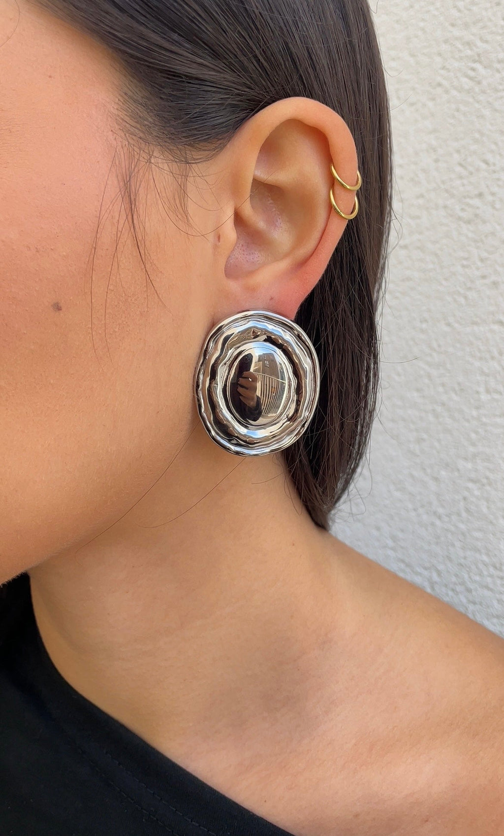 Boucles D'Oreilles Huge Shield