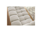 Cloud - Canapé Droit Fixe 3 Places - Tissu Lisse