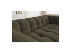 Cloud - Canapé Droit Fixe 3 Places - Tissu Lisse