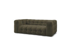 Cloud - Canapé Droit Fixe 3 Places - Tissu Lisse