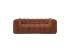 Cloud - Canapé Droit Fixe 3 Places - Tissu Lisse