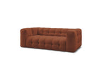 Cloud - Canapé Droit Fixe 3 Places - Tissu Lisse