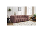 Cloud - Canapé Droit Fixe 3 Places - Tissu Lisse