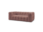 Cloud - Canapé Droit Fixe 3 Places - Tissu Lisse
