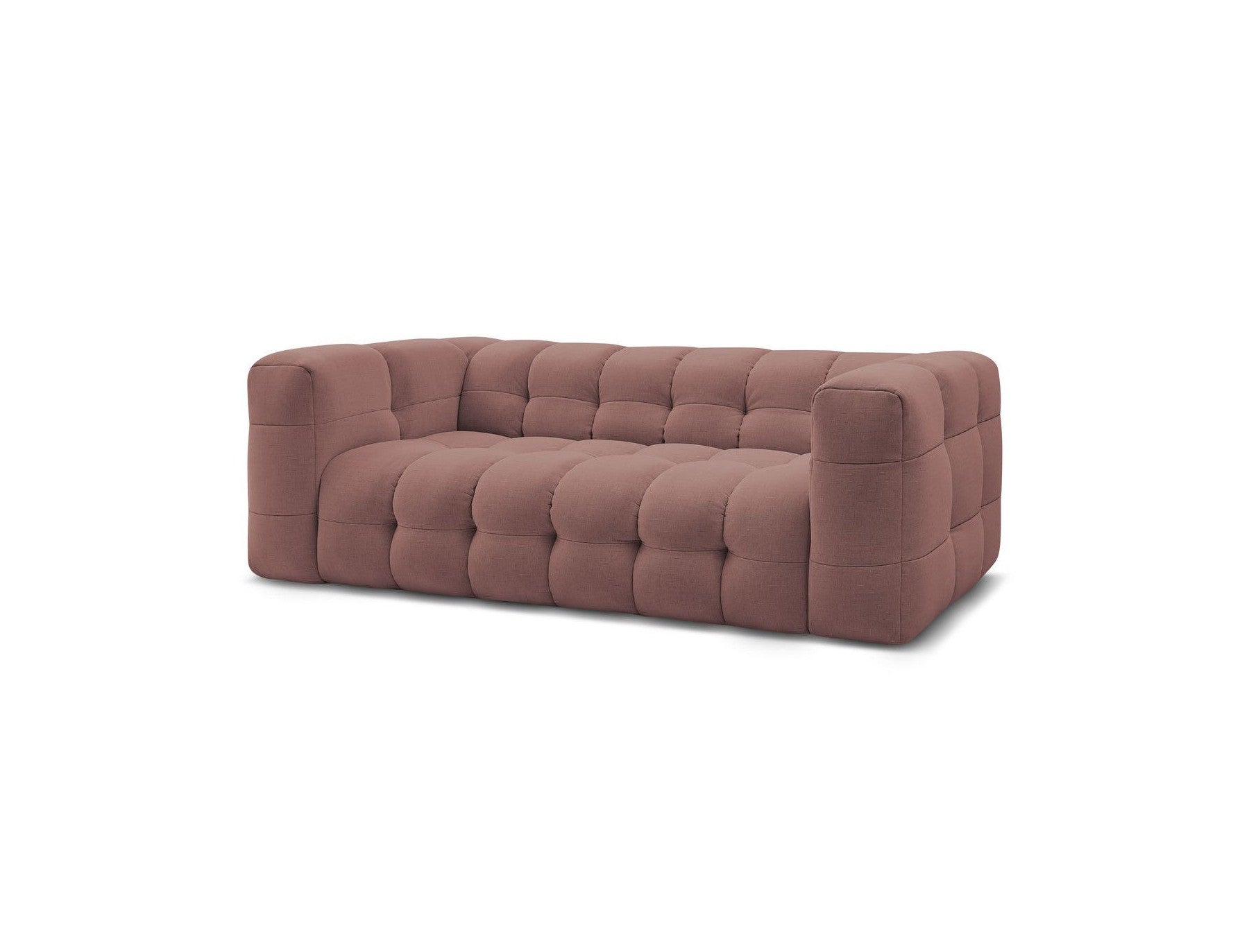Cloud - Canapé Droit Fixe 3 Places - Tissu Lisse