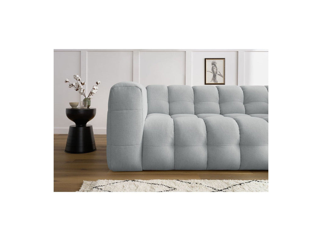 Cloud - Canapé Droit Fixe 3 Places - Tissu Lisse