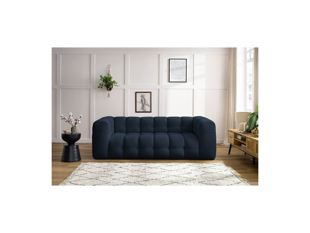 Cloud - Canapé Droit Fixe 3 Places - Tissu Lisse
