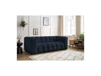 Cloud - Canapé Droit Fixe 3 Places - Tissu Lisse