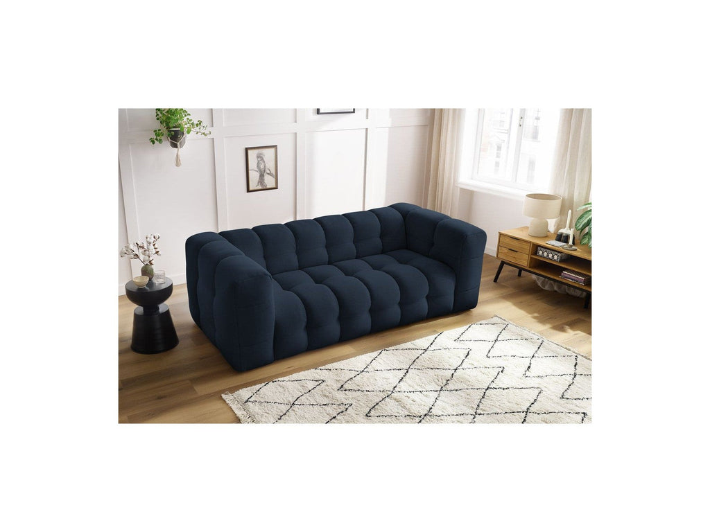 Cloud - Canapé Droit Fixe 3 Places - Tissu Lisse