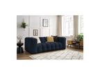 Cloud - Canapé Droit Fixe 3 Places - Tissu Lisse