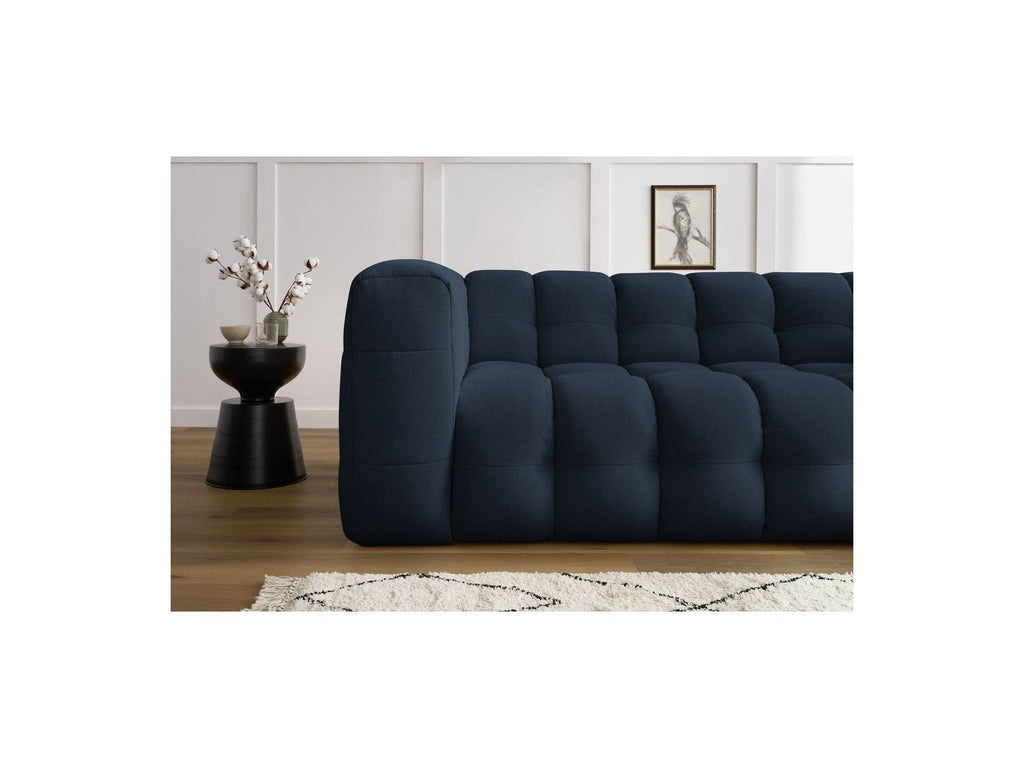Cloud - Canapé Droit Fixe 3 Places - Tissu Lisse