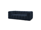 Cloud - Canapé Droit Fixe 3 Places - Tissu Lisse