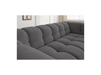 Cloud - Canapé Droit Fixe 3 Places - Tissu Lisse
