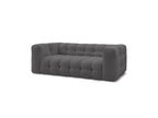 Cloud - Canapé Droit Fixe 3 Places - Tissu Lisse