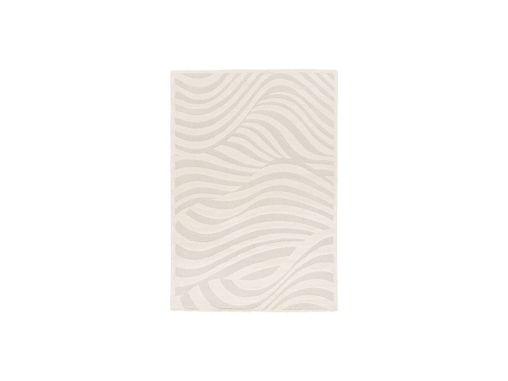 Avalon - Tapis Poils Courts - Motif Abstrait - Beige