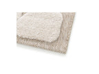 Roku - Tapis Poils Ras - Motif Abstrait - Beige