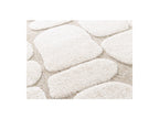 Roku - Tapis Poils Ras - Motif Abstrait - Beige