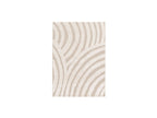 Vilma - Tapis Poils Ras - Motif Abstrait - Beige