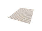Vilma - Tapis Poils Ras - Motif Abstrait - Beige