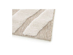Vilma - Tapis Poils Ras - Motif Abstrait - Beige