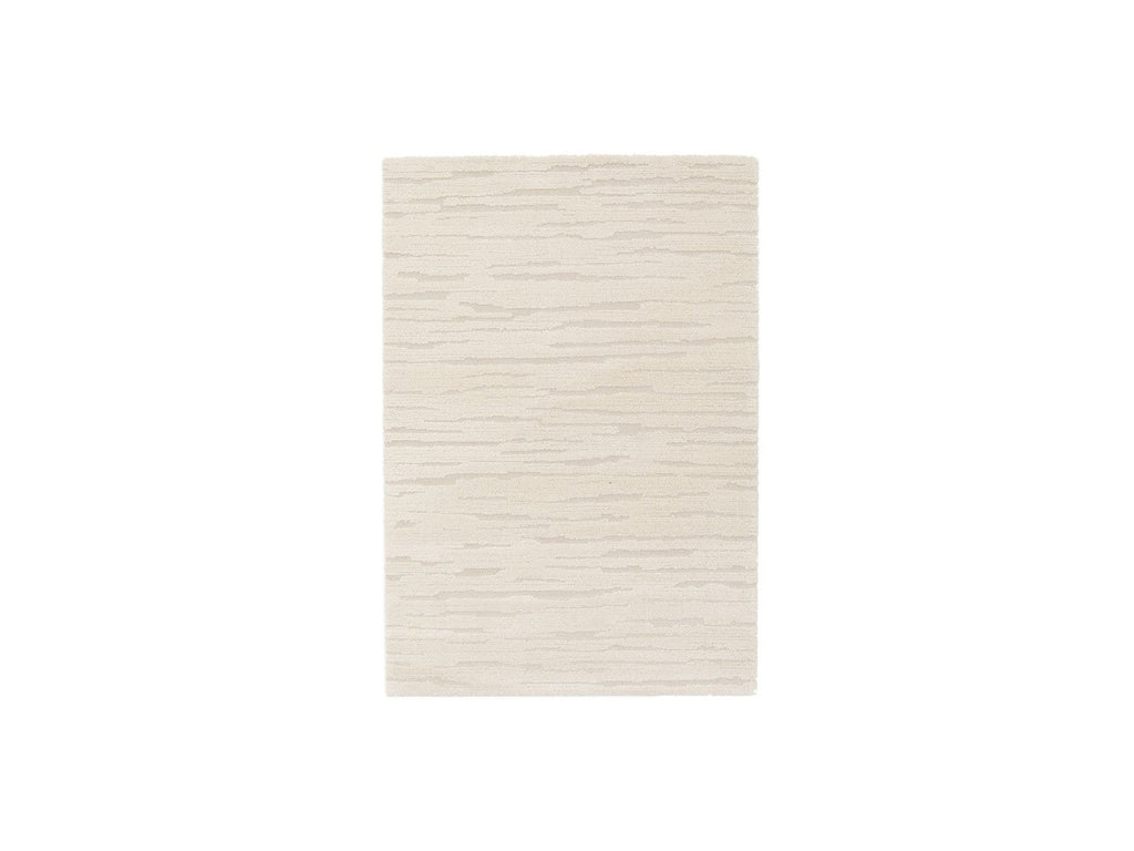 Loris - Tapis Poils Courts - Motif Abstrait - Beige