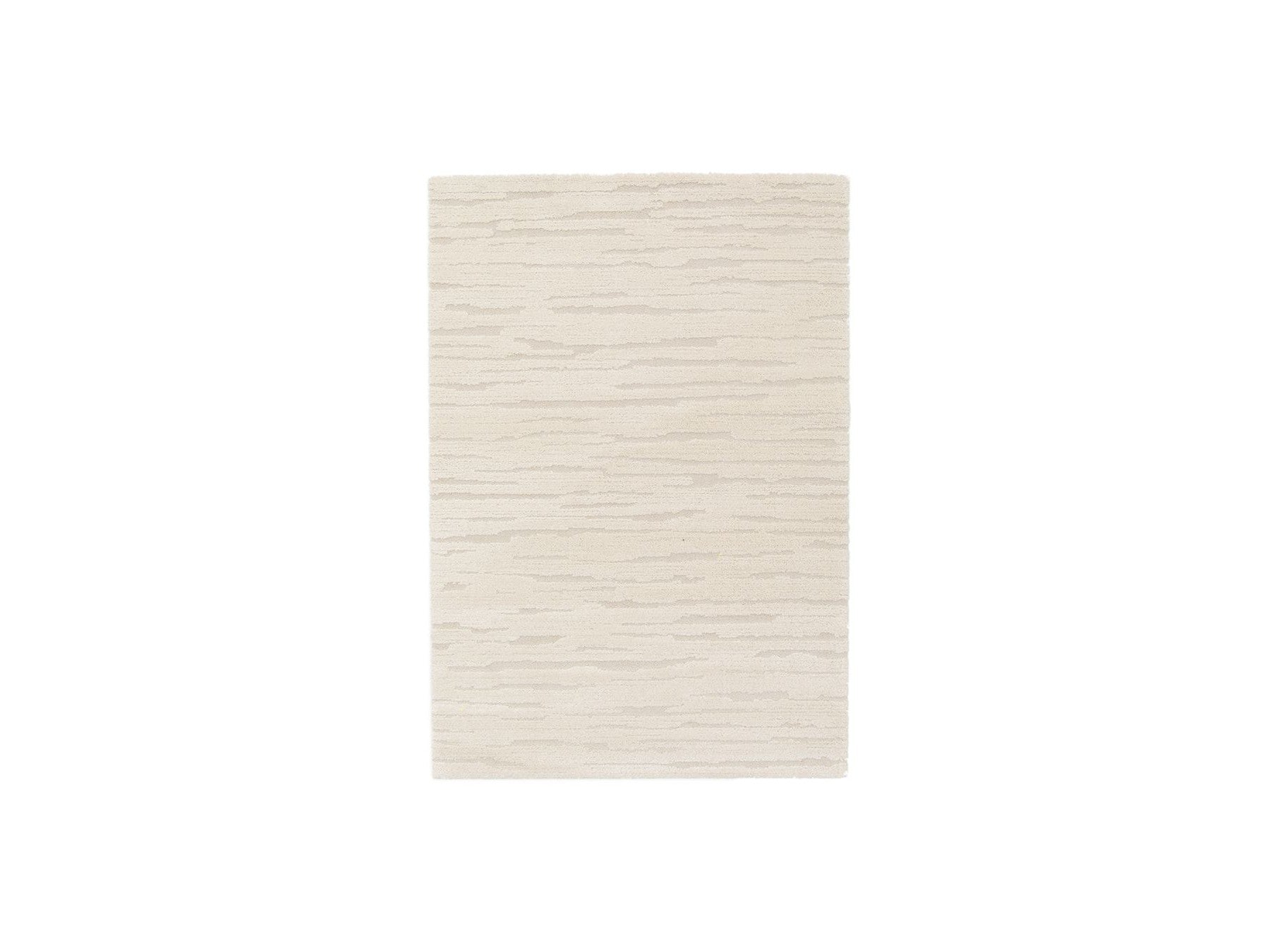 Loris - Tapis Poils Courts - Motif Abstrait - Beige