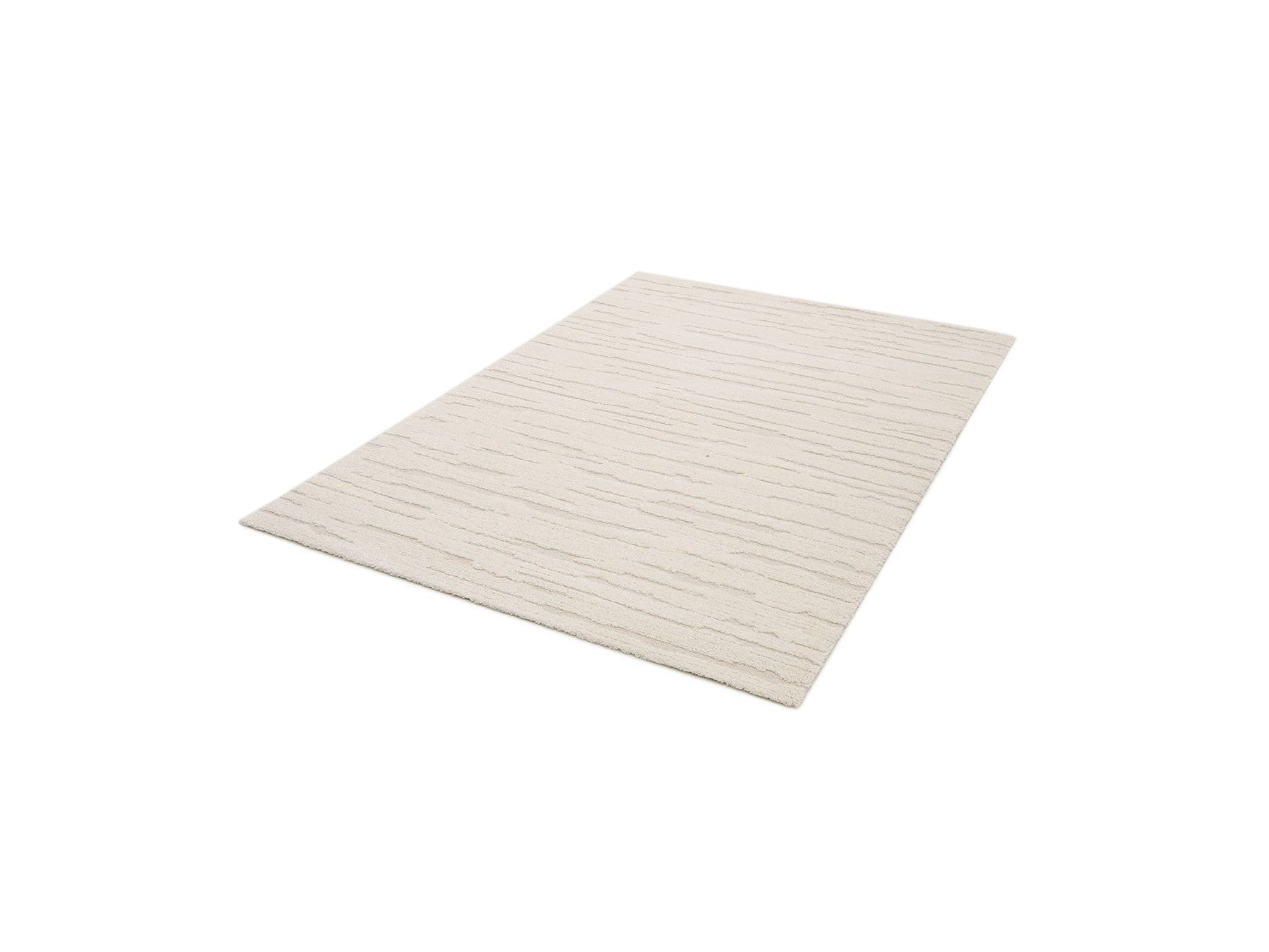 Loris - Tapis Poils Courts - Motif Abstrait - Beige