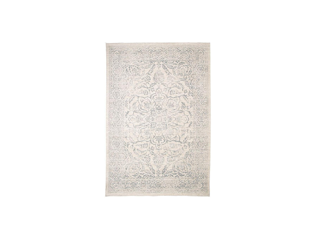 Hind - Tapis Poils Ras - Motif Abstrait - Bleu