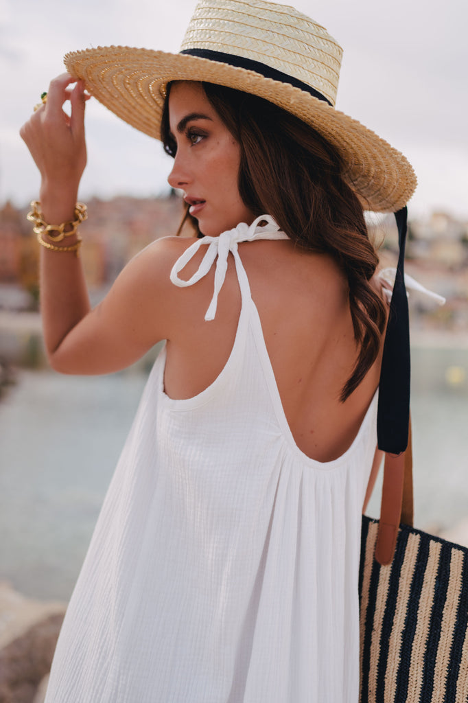 Robe Isabella Blanc Coton