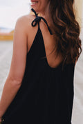 Robe Isabella Noir Coton