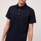 Maison Standards - Polo Manches Courtes - Marine - Homme