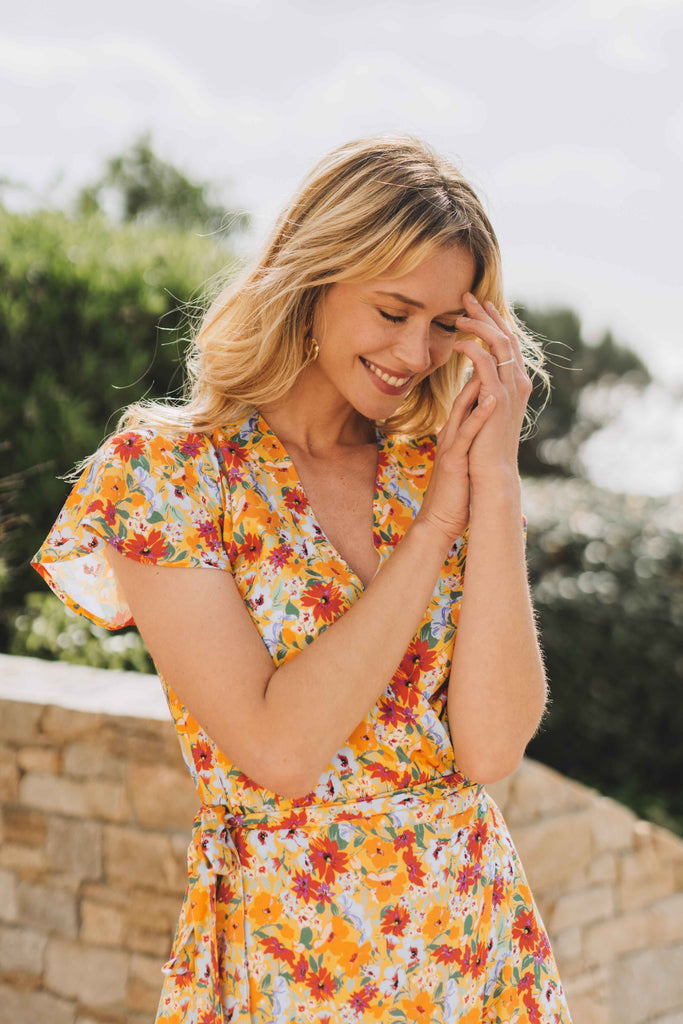 Robe Amalia Fleur D Été