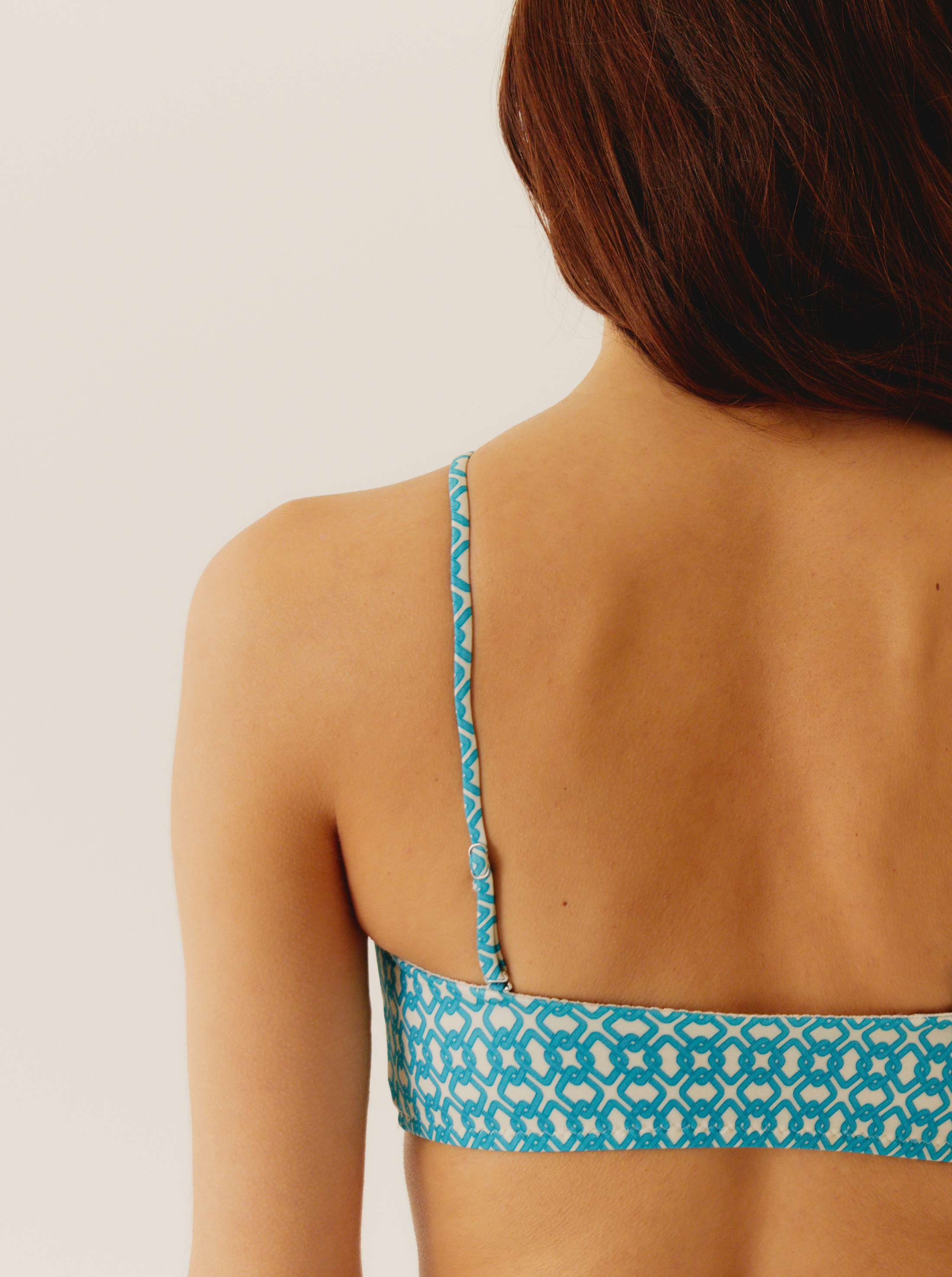 Bandeau Blue Chain
