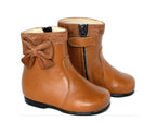Bottines Boots Héloïse - Cuir Camel - Fille