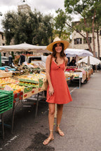 Robe Marjorie Lin Viscose Terracotta