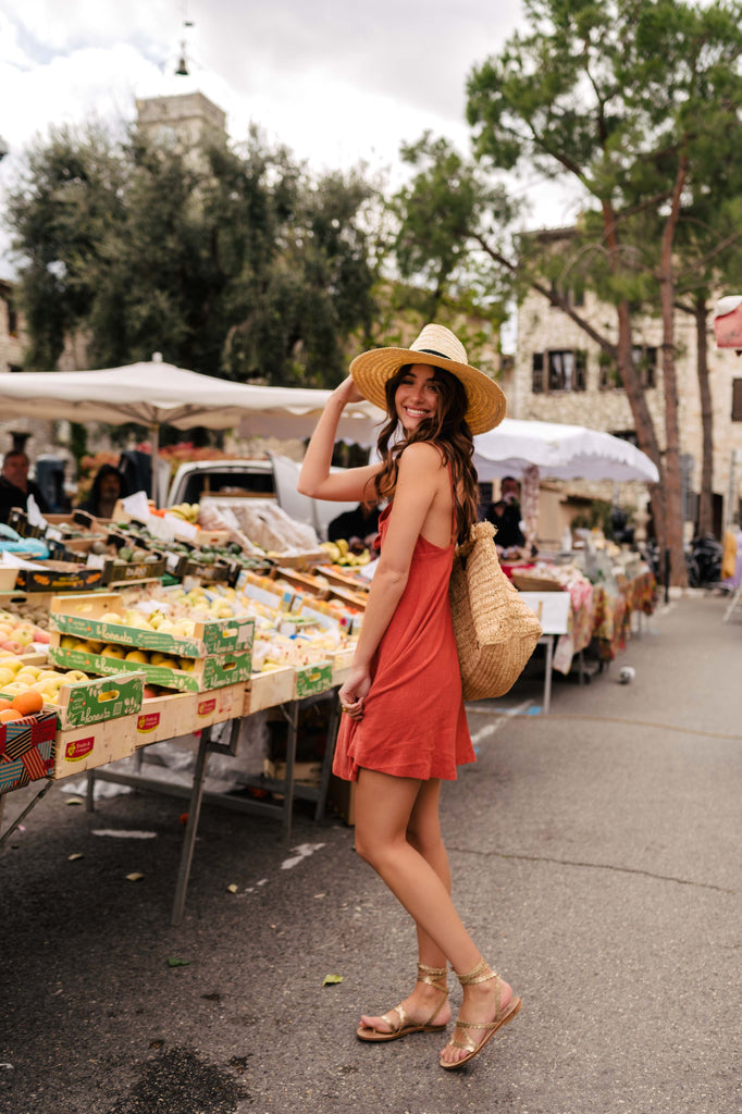 Robe Marjorie Lin Viscose Terracotta