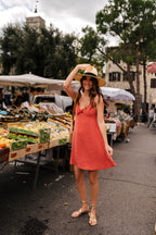 Robe Marjorie Lin Viscose Terracotta