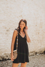 Robe Liam Noir Coton
