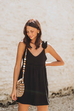 Robe Liam Noir Coton