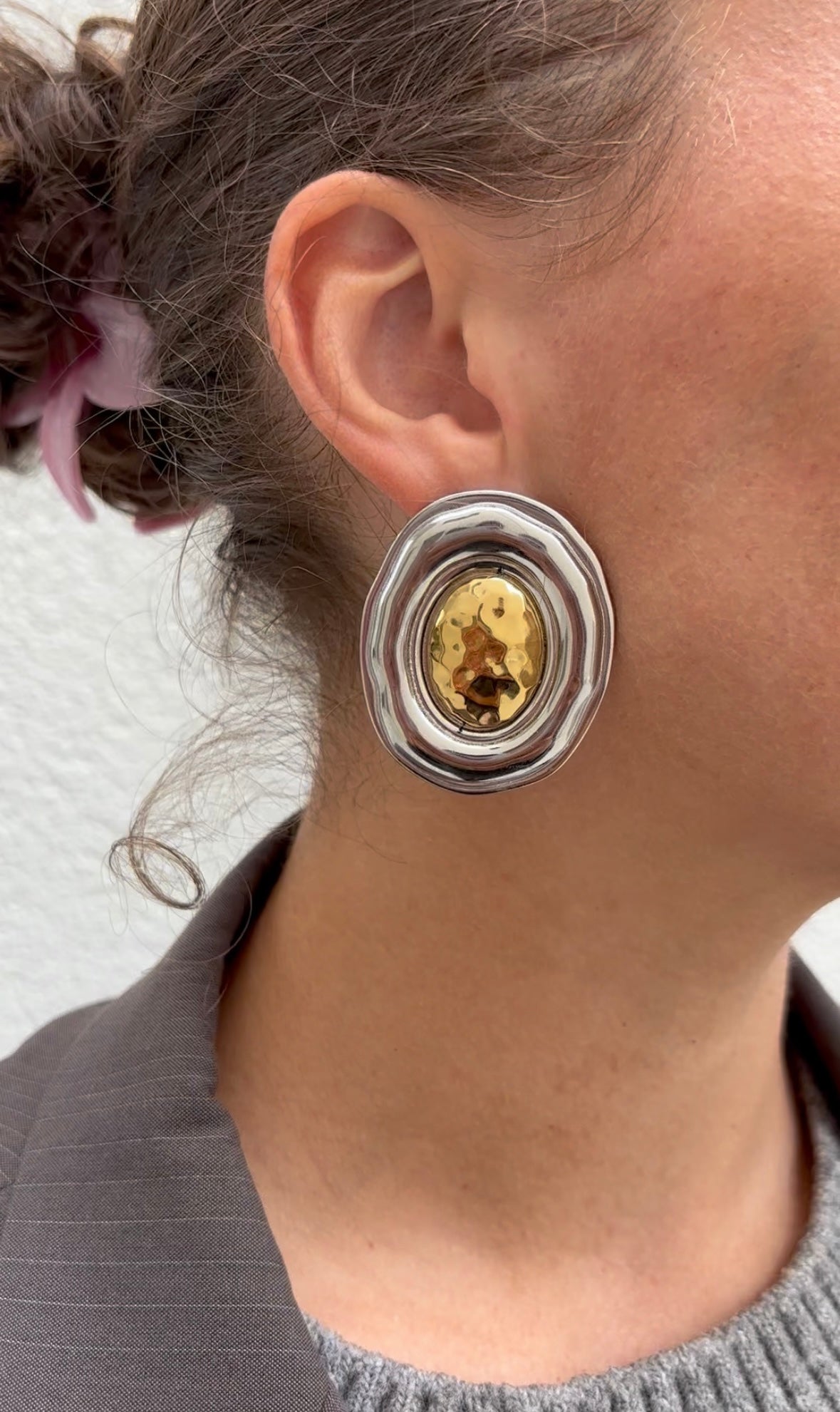 Boucles D'Oreilles Huge Shield