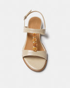 Bottines Burela Taupe Charol