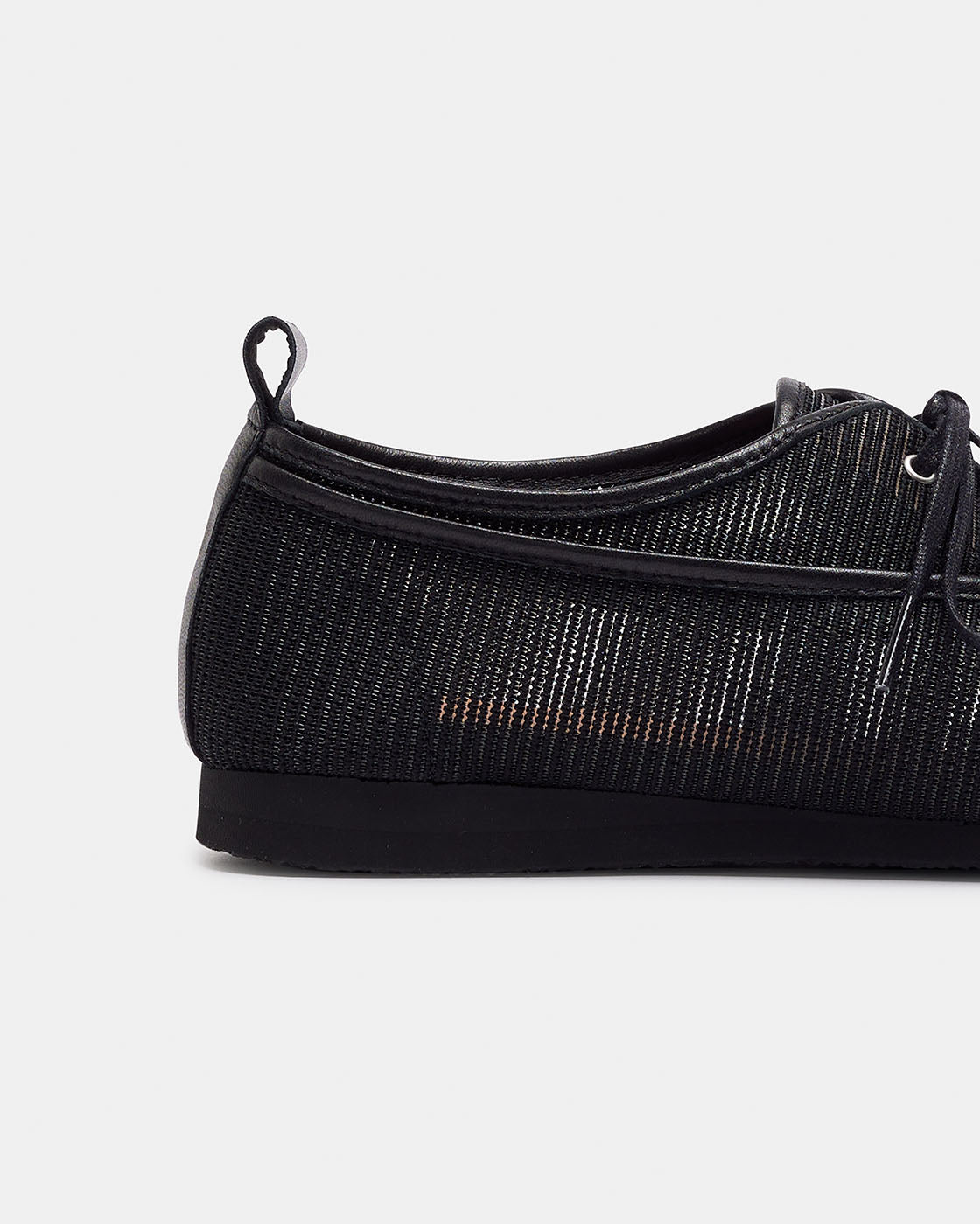 Mules Carmen Negro Malla