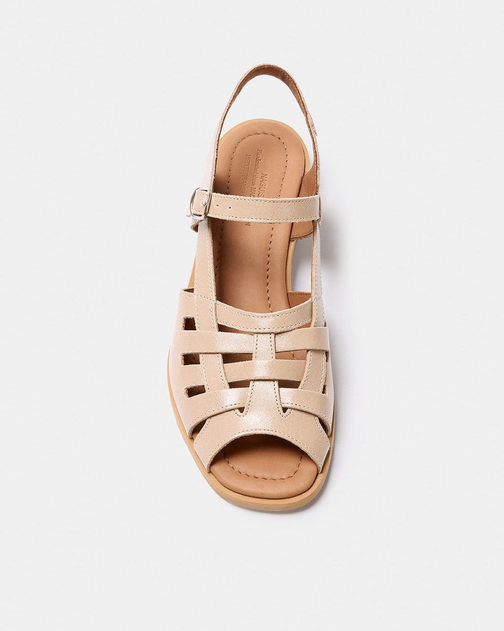 Sandales Manto Taupe Brillo