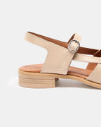 Sandales Manto Taupe Brillo