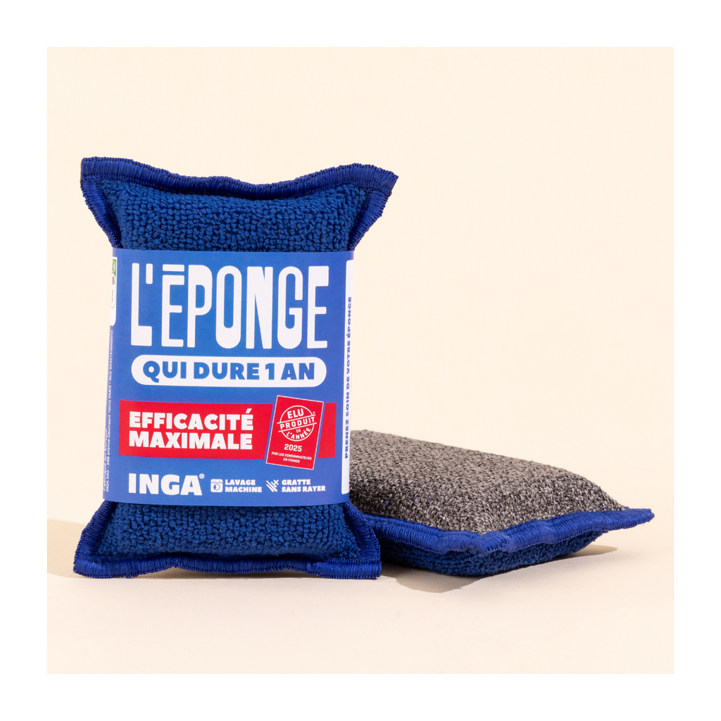 Duo D'Éponges Lavables (avec ou sans support)