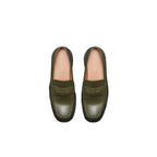 Mocassins Dior Leather - Green - Femme