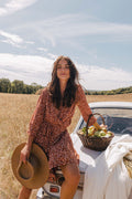 Robe Rosalie Liberty Mandarine