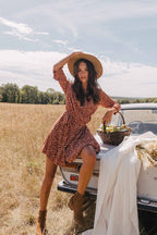 Robe Rosalie Liberty Mandarine