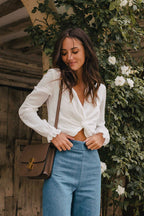 Blouse Dahlia Blanc Coton
